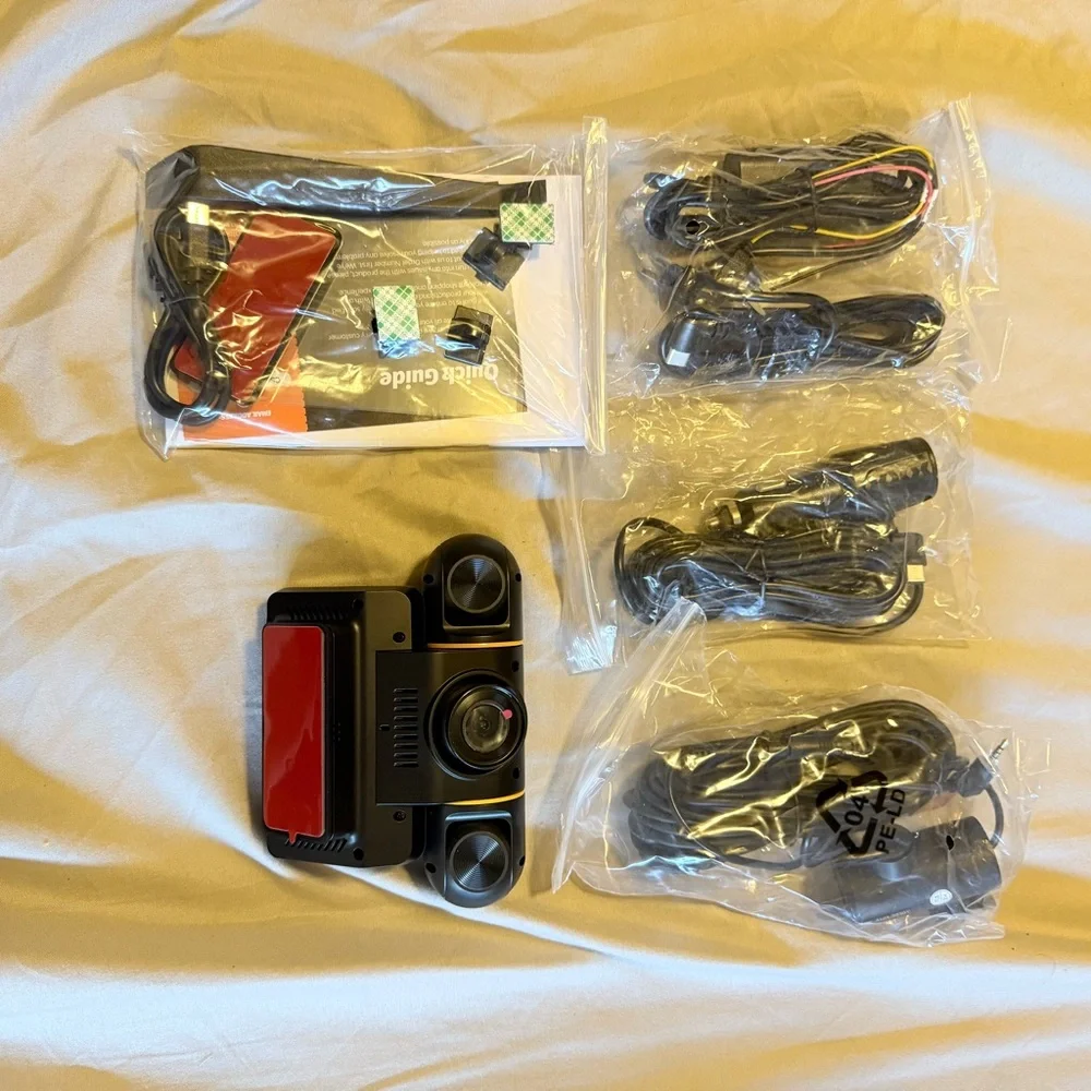 Black and Red Dash Camera